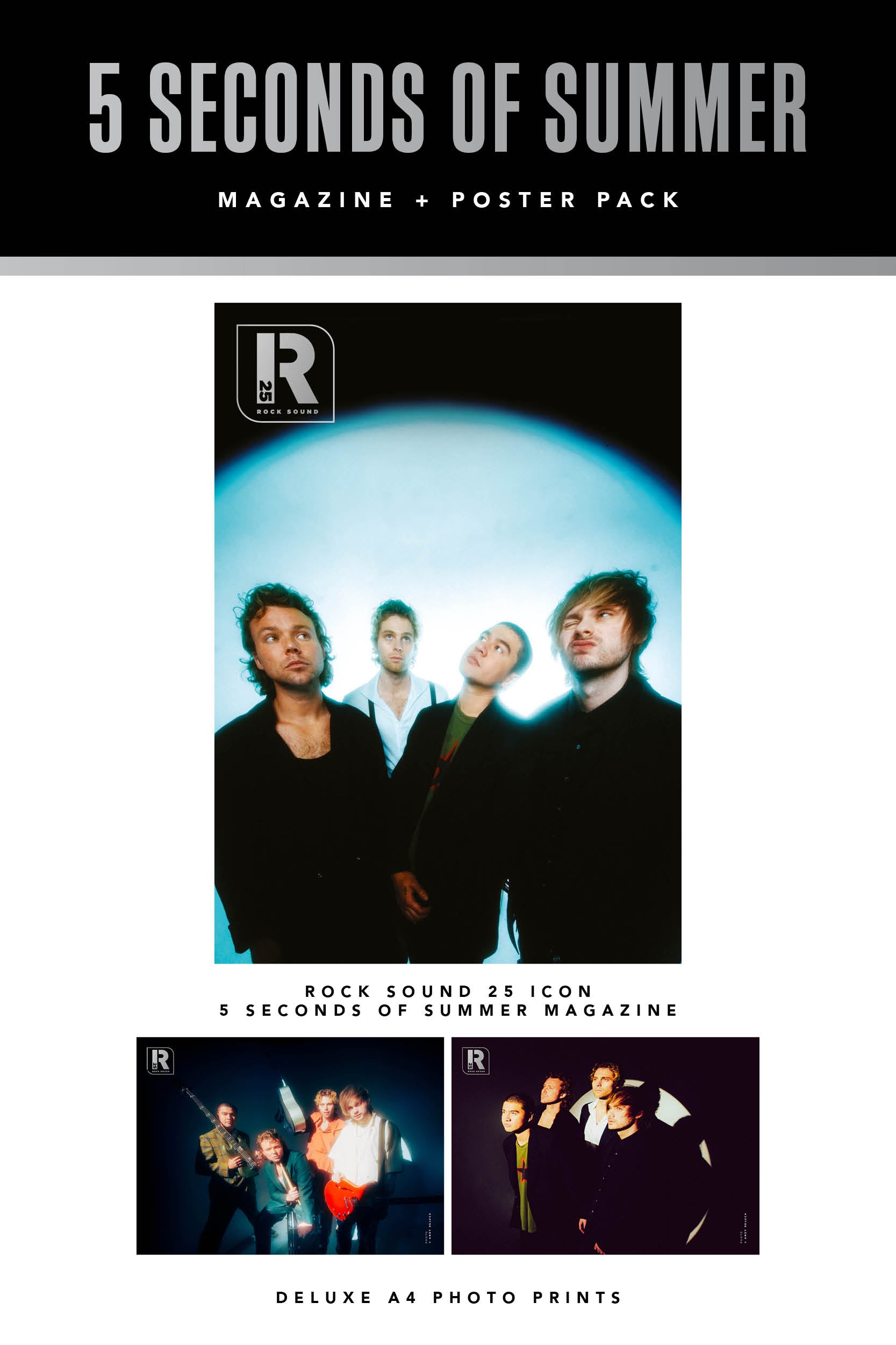 Rock Sound Issue 310 - 5 Seconds Of Summer Poster Pack