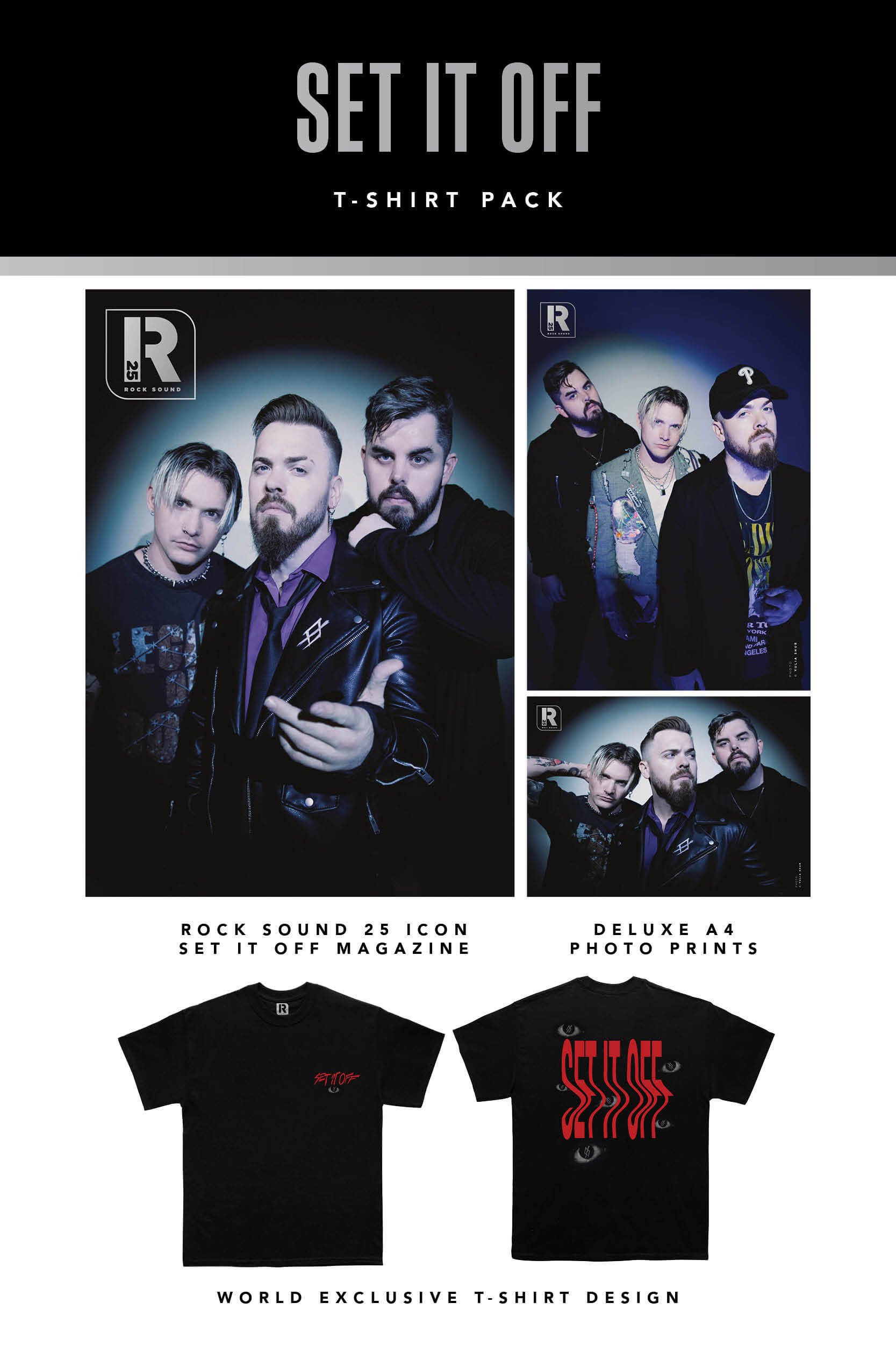 Rock Sound Issue 309 - Set It Off T-Shirt Pack