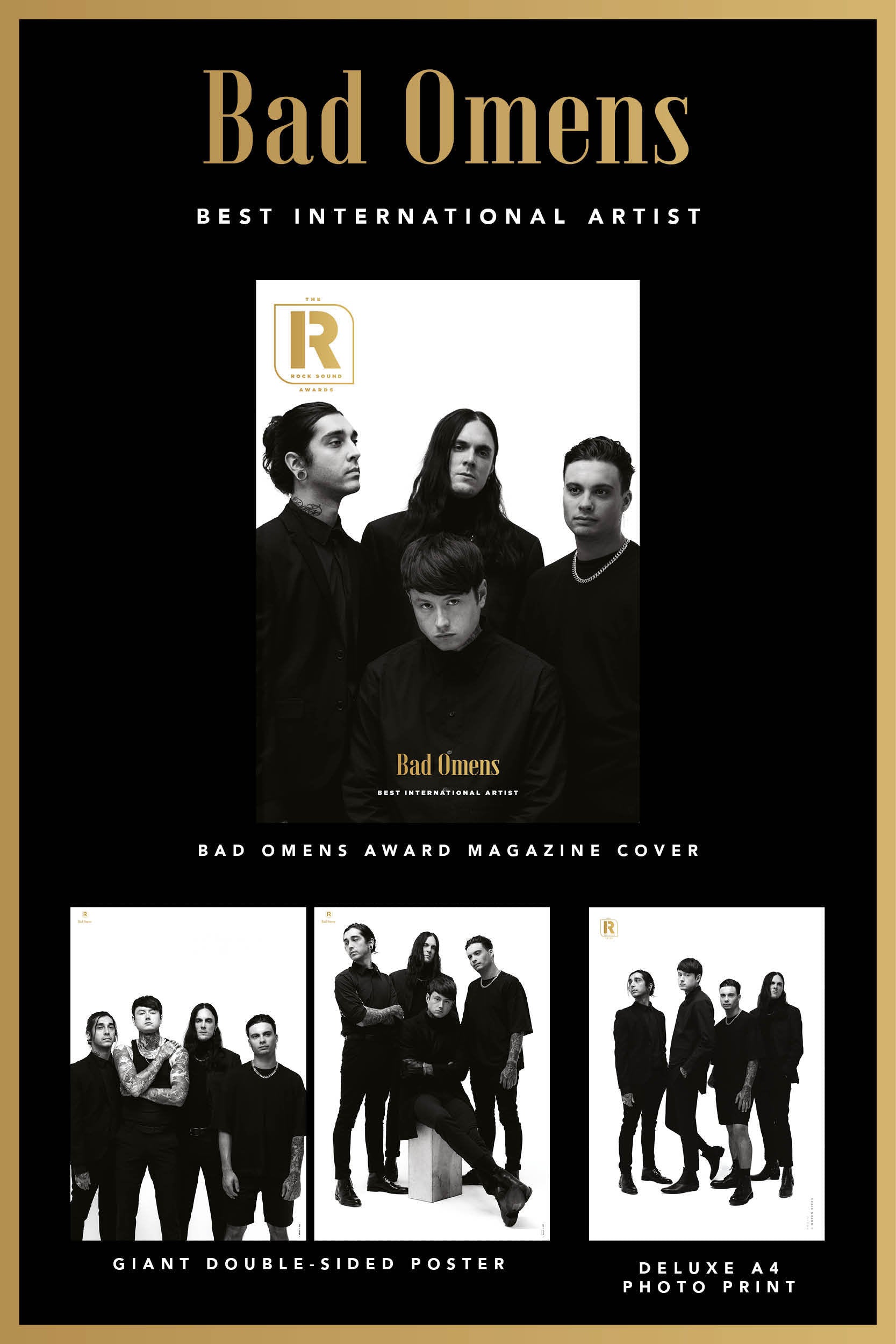 Rock Sound Awards 301.2 - Bad Omens Poster Pack